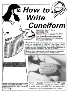 How to Write Cuneiform Booklet