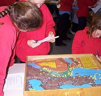 Case 67 - Relief Map of Ancient World